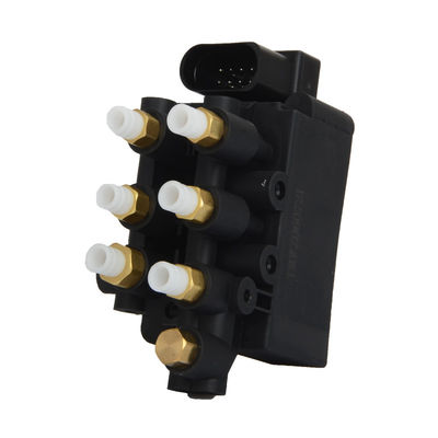 G11 G12 सस्पेंशन शॉक कंपोनेंट पार्ट्स 33526781909 के लिए 7 छेद के साथ बीएमडब्ल्यू एयर वाल्व ब्लॉक को शिप करने के लिए तैयार