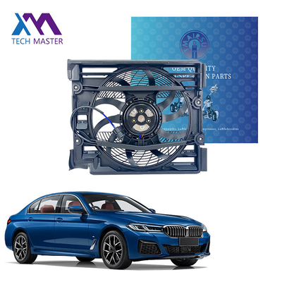 E39 रेडिएटर फैन 300W इलेक्ट्रिक फैन रेडिएटर कूलिंग फैन असेंबली इंजन मॉडल के लिए