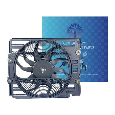E39 रेडिएटर फैन 300W इलेक्ट्रिक फैन रेडिएटर कूलिंग फैन असेंबली इंजन मॉडल के लिए