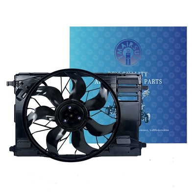 4 Clyinders 600W पार्ट्स ऑटो कार रेडिएटर कूलिंग वेंटिलेटर के लिए मर्सिडीज बेंज ए-क्लास मॉडल W117 W176 W247 A2479060100