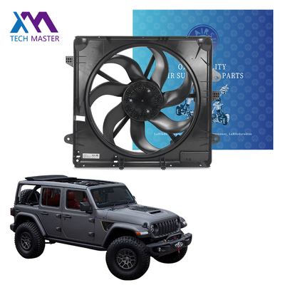 कार इंजन कूलिंग सिस्टम पार्ट्स ऑटो इंजन रेडिएटर फैन के लिए Jeep Wrangler 68211602ABD 2010-2017