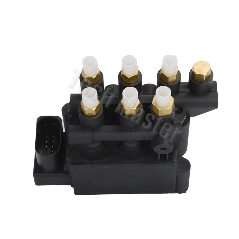 बीएमडब्ल्यू G11 G12 7 होल्स एयर सस्पेंशन कंप्रेसर पंप के लिए Vlave Block 37206884682