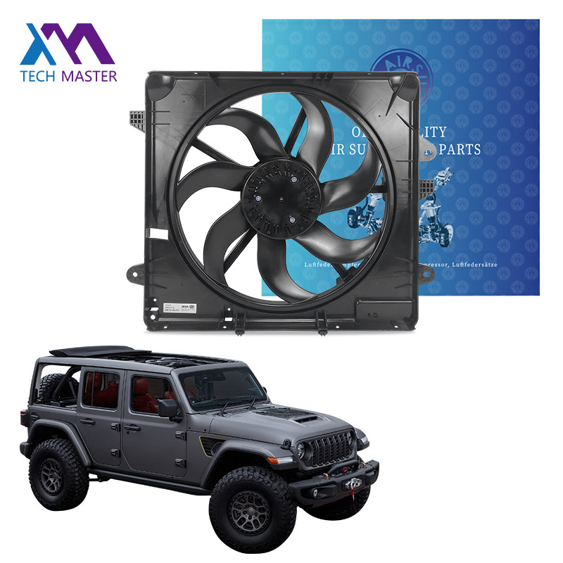कार इंजन कूलिंग सिस्टम पार्ट्स ऑटो इंजन रेडिएटर फैन के लिए Jeep Wrangler 68211602ABD 2010-2017