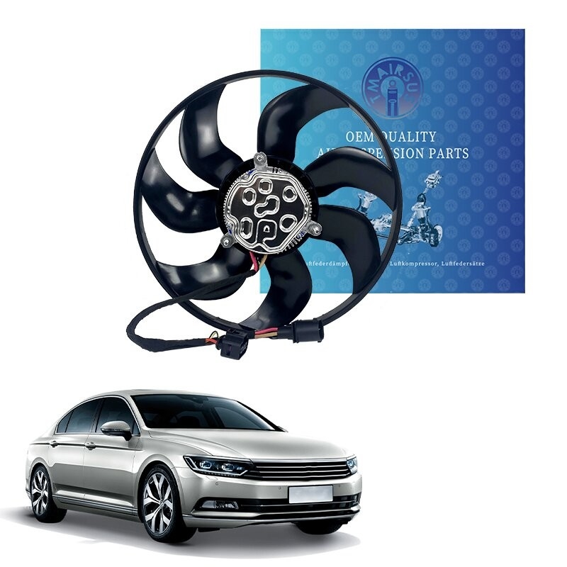 रबर स्टील एल्यूमीनियम कार शीतलन पंखे के लिए नई VW SHARAN 7N_ENGINE आईएसओ TS15949 प्रमाणित