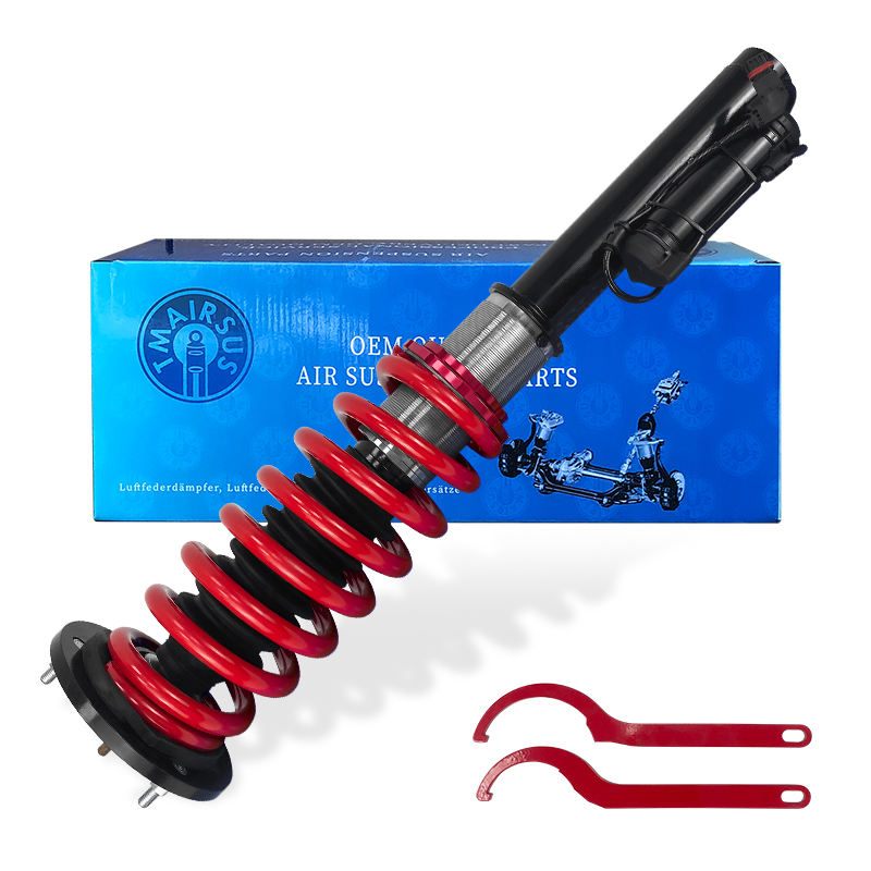 एस-क्लास W220 फ्रंट एयर स्प्रिंग टू कॉइल स्प्रिंग कन्वर्जन किट विज्ञापन और ऊंचाई समायोज्य के साथ शॉक एब्सॉर्बर