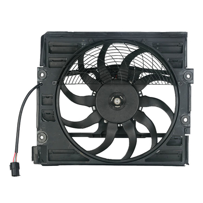 बीएमडब्ल्यू E38 400W 4 पिन कार रेडिएटर कूलिंग फैन 64548380774 64548369070 के लिए ऑटो पार्ट्स रेडिएटर कूलिंग फैन