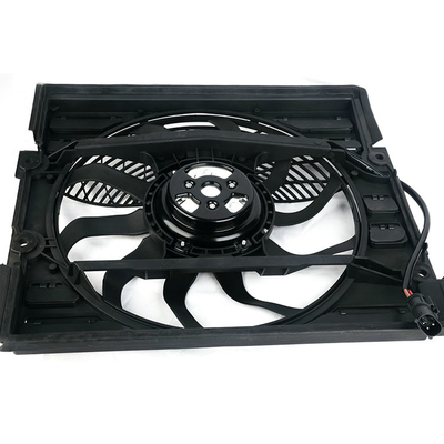 E38 740i 750iL 1996-1998 सेडान 64548380774 के लिए बीएमडब्ल्यू रेडिएटर कूलिंग फैन असेंबली