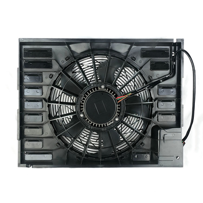ब्रांड न्यू BMW E65 E66 E67 A/C रेडिएटर फैन असेंबली 64546921379 असली कूलिंग फैन