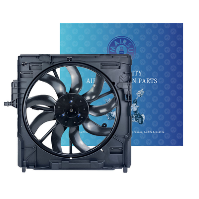 E70 E71 F15 F16 ISO TS15949 प्रमाणन 17428618242 17427647753 के लिए प्लास्टिक शीतलन प्रशंसक विधानसभा